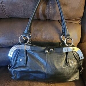 B. Makowsky Leather Bag